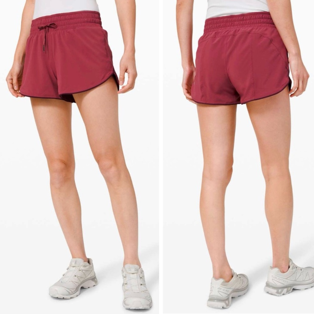 lululemon athletica Women's Athletic Shorts in Deep Berry